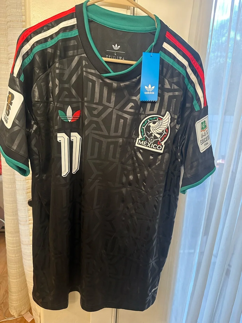 Santi Giménez black 2026 world cup jersey